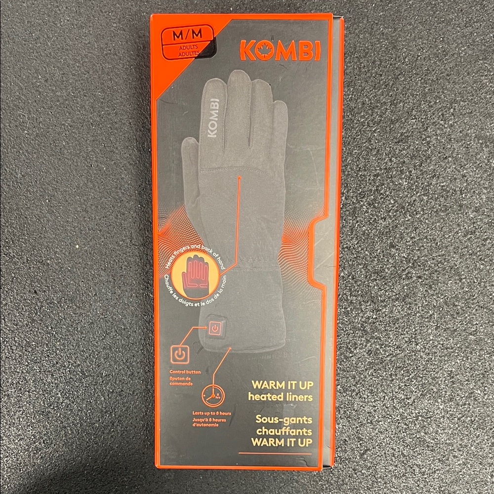 NWT Kombi Heated Glove Liners